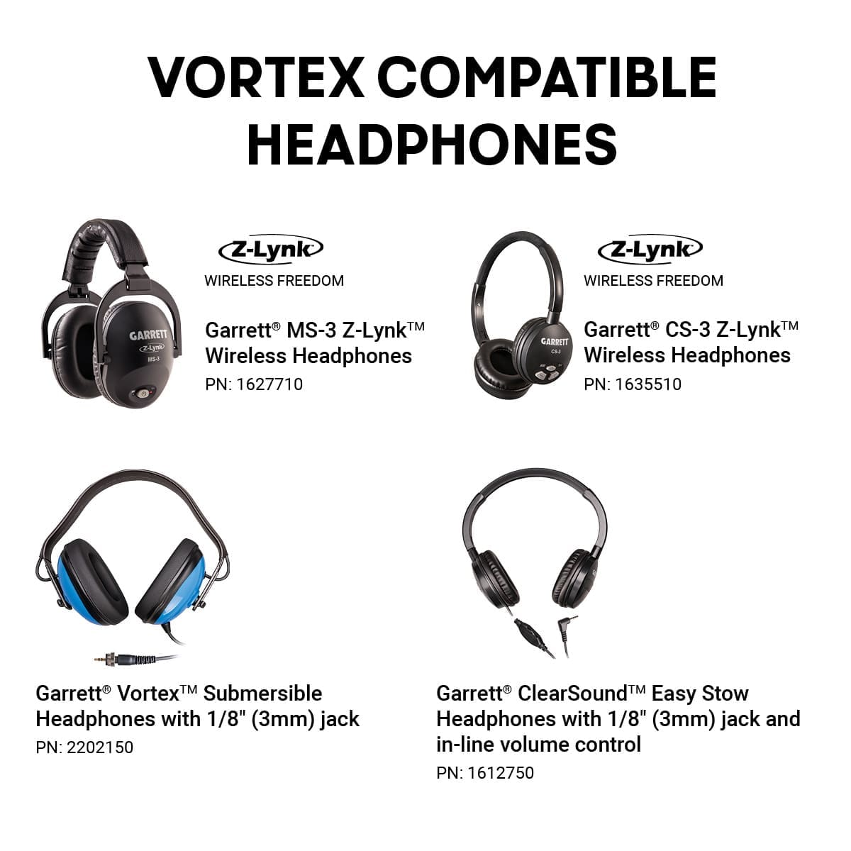 Çanakkale Garrett Vortex VX9 Dedektör - Z-Lynk uyumu, hedef sesinin gecikmesiz ve daha kontrollü takip edilmesini sağlar.