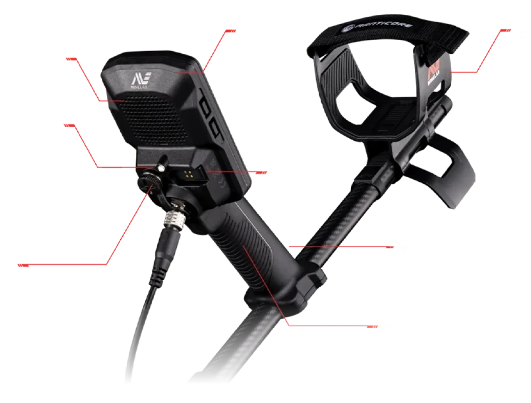 Çanakkale Minelab Manticore - Kontrol paneli